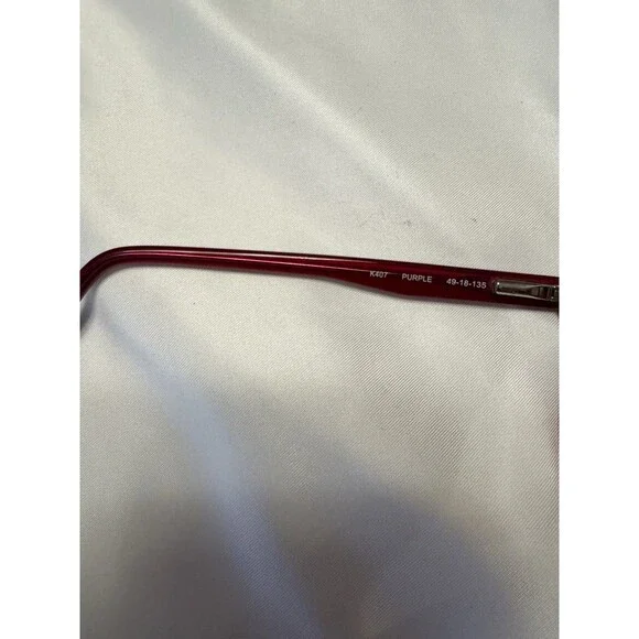 CONVERSE KIDS EYEWEAR K407 PURPLE 49-18-135 FLEX HINGE FEAMES ONLY - Picture 5 of 5